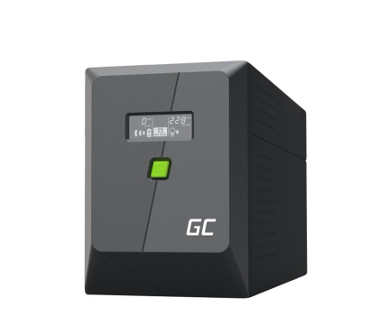UPS (zasilacz awaryjny) Green Cell UPS PowerProof (1500VA/1050W, LCD) UPSLP1050 / 5904326375659